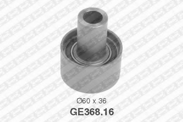 Паразитный / Ведущий ролик, зубчатый ремень SNR GE368.16
