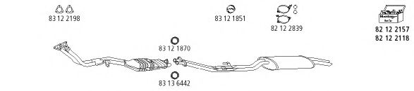 Система выпуска ОГ HJS BMW_38