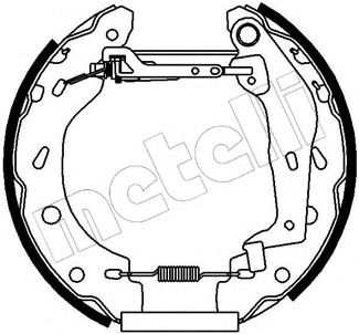 Комплект тормозных колодок METELLI 51-0162