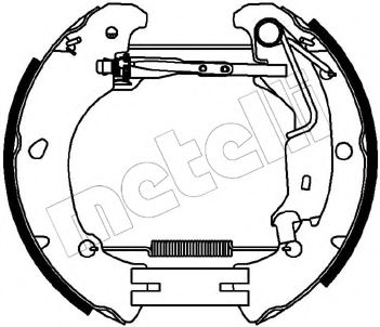 Комплект тормозных колодок METELLI 51-0218