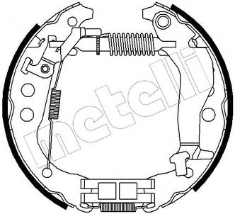 Комплект тормозных колодок METELLI 51-0233