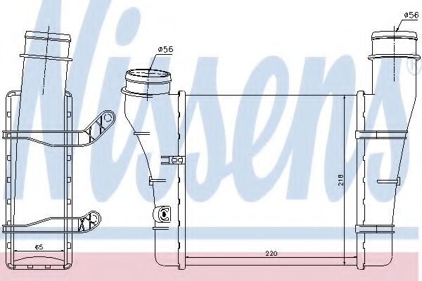 Интеркулер NISSENS 96707