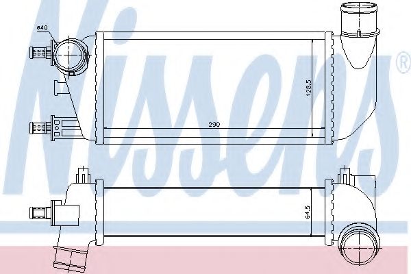 Интеркулер NISSENS 96577