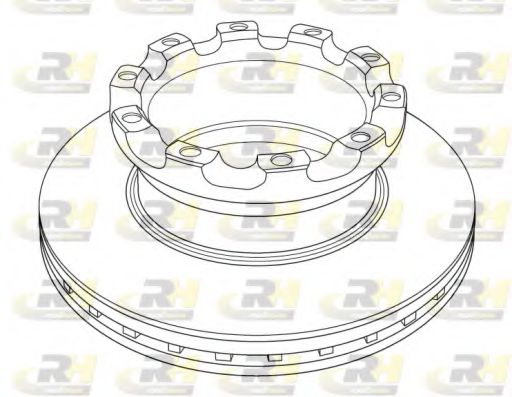 Тормозной диск ROADHOUSE 122520