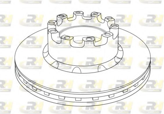Тормозной диск ROADHOUSE 122720