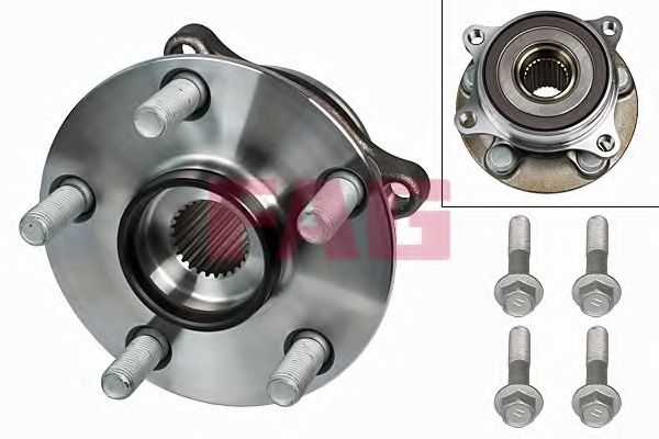 Комплект подшипника ступицы колеса FAG 713 6213 20