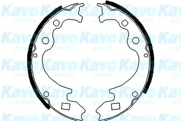 Комплект тормозных колодок KAVO PARTS BS-5407