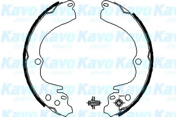 Комплект тормозных колодок KAVO PARTS BS-8405