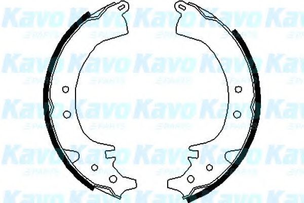 Комплект тормозных колодок KAVO PARTS BS-9912