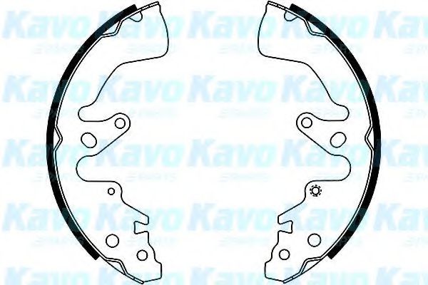 Комплект тормозных колодок KAVO PARTS BS-8925