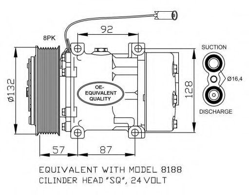 Компрессор, кондиционер NRF 32733