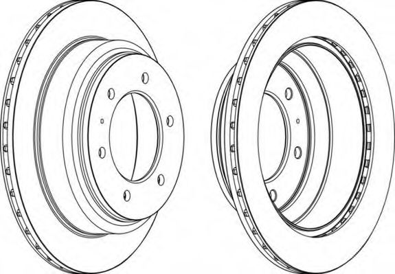 Тормозной диск NECTO WN893