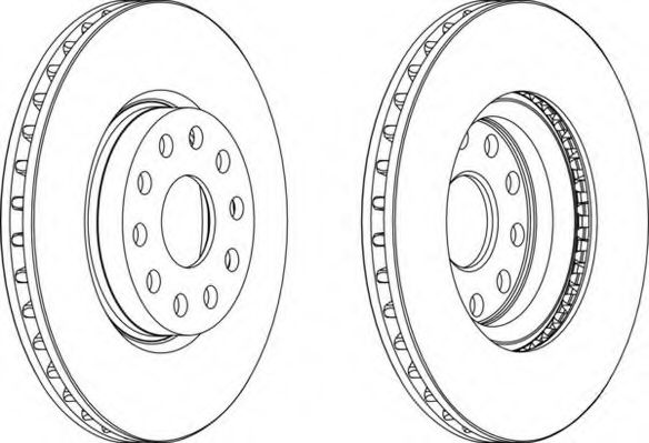 Тормозной диск NECTO WN903