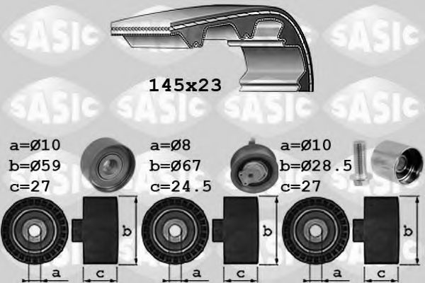 Комплект ремня ГРМ SASIC 1756058