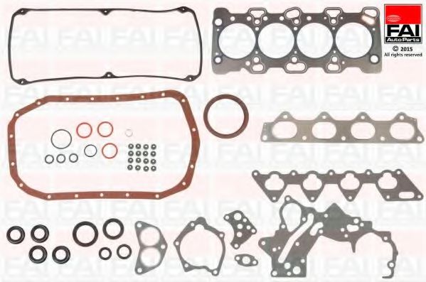 Комплект прокладок, двигатель FAI AutoParts FS986