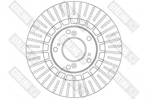 Тормозной диск fri.tech. DF1158