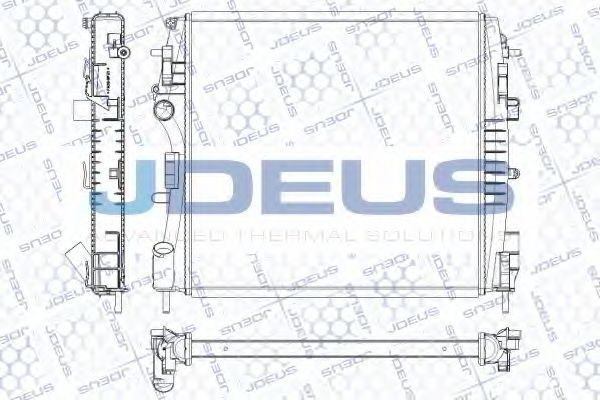 Радиатор, охлаждение двигателя JDEUS RA0230880
