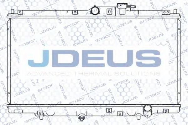 Радиатор, охлаждение двигателя JDEUS 013N20
