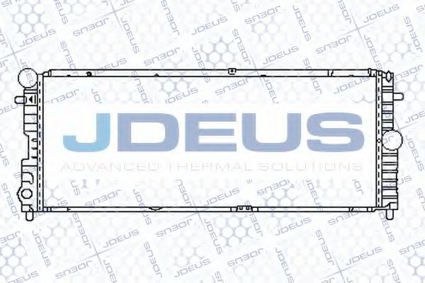 Радиатор, охлаждение двигателя JDEUS 020V09