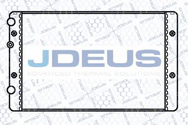 Радиатор, охлаждение двигателя JDEUS 030M49