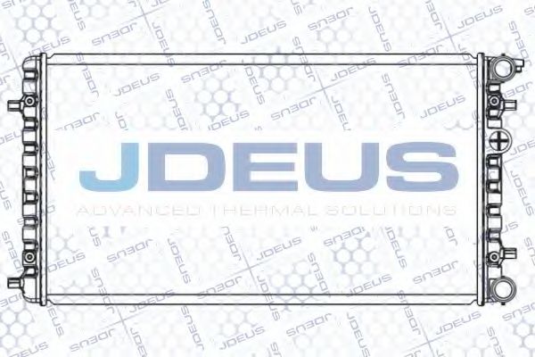 Радиатор, охлаждение двигателя JDEUS 030M50
