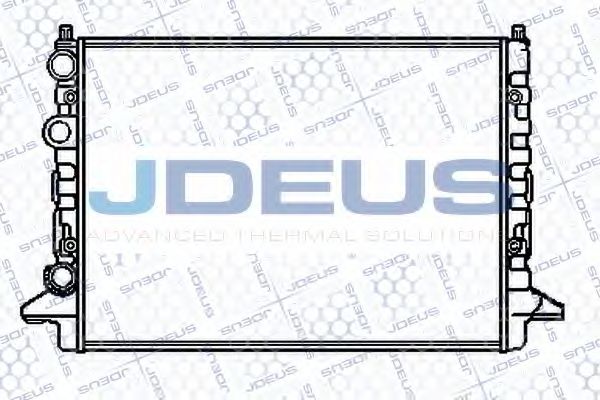 Радиатор, охлаждение двигателя JDEUS 030V33