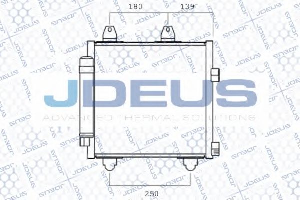 Конденсатор, кондиционер JDEUS 707M16