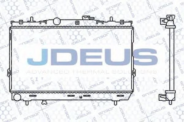 Радиатор, охлаждение двигателя JDEUS 054M26
