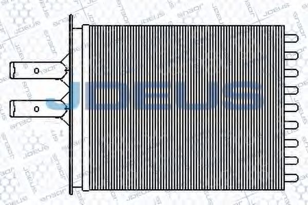 Теплообменник, отопление салона JDEUS 211V06