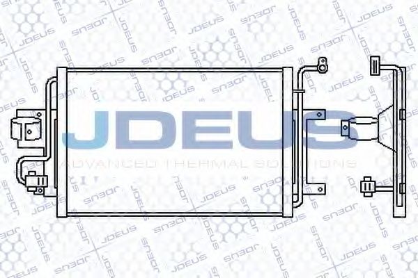 Конденсатор, кондиционер JDEUS 701M06