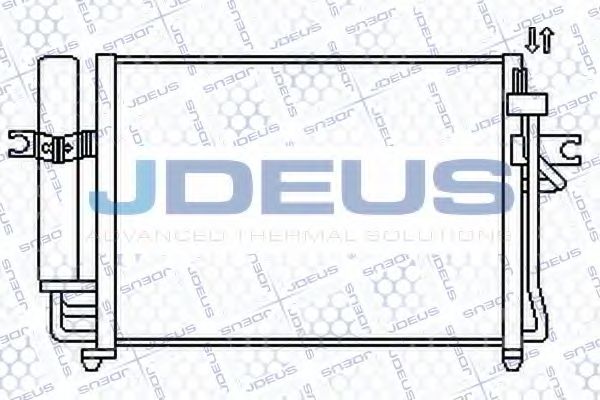 Конденсатор, кондиционер JDEUS 754M20
