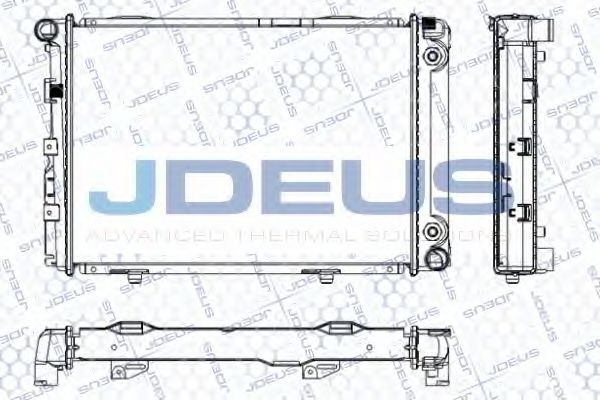Радиатор, охлаждение двигателя JDEUS RA0170090