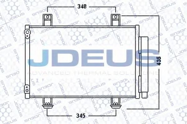 Конденсатор, кондиционер JDEUS 742M17