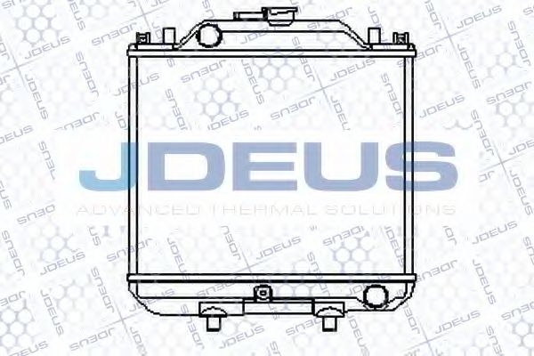 Радиатор, охлаждение двигателя JDEUS RA0550000