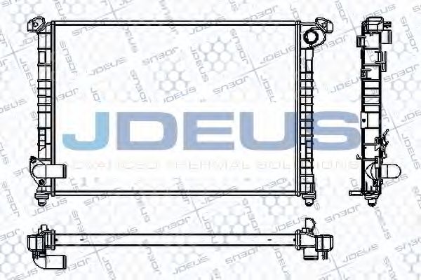 Радиатор, охлаждение двигателя JDEUS RA0700000