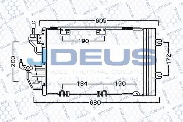 Конденсатор, кондиционер JDEUS 720M61