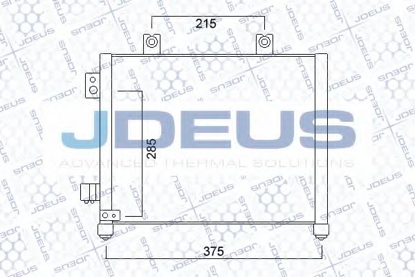 Конденсатор, кондиционер JDEUS 720M52