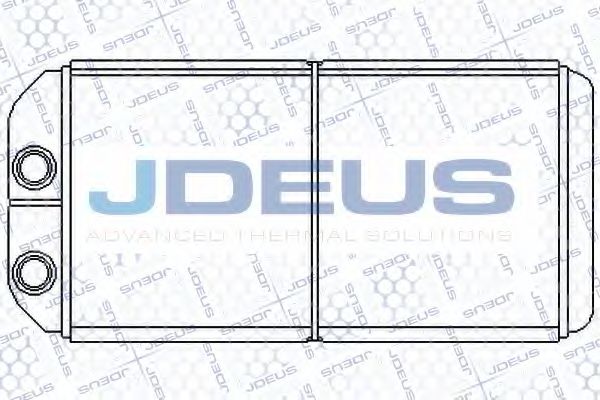 Теплообменник, отопление салона JDEUS 202M20