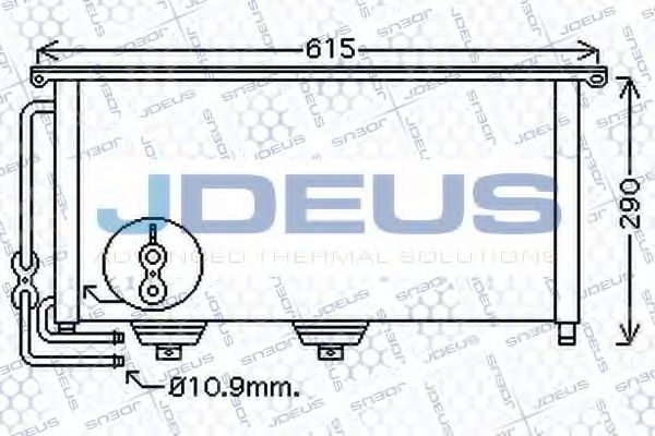 Конденсатор, кондиционер JDEUS 717M50