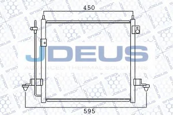 Конденсатор, кондиционер JDEUS 718M44