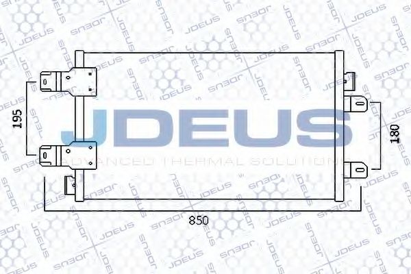 Конденсатор, кондиционер JDEUS 723M89