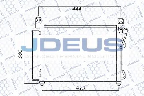 Конденсатор, кондиционер JDEUS 765M14