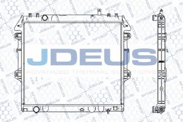 Радиатор, охлаждение двигателя JDEUS 028M45