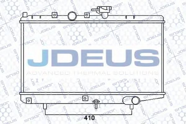 Радиатор, охлаждение двигателя JDEUS 065M22