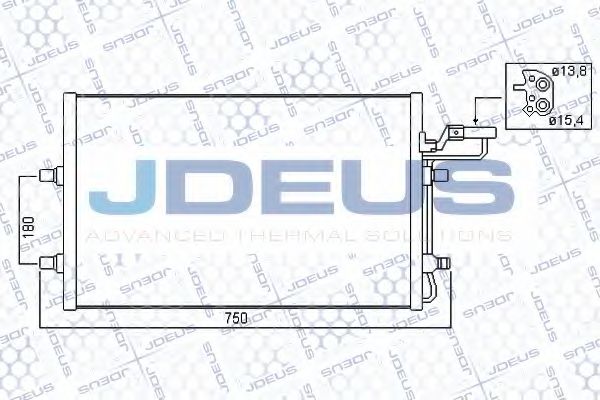 Конденсатор, кондиционер JDEUS 731M15