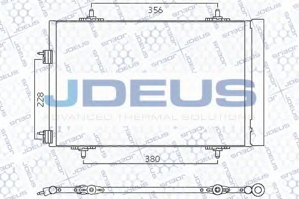 Конденсатор, кондиционер JDEUS 721M51