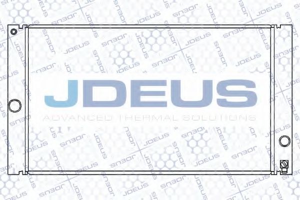 Радиатор, охлаждение двигателя JDEUS 031M14