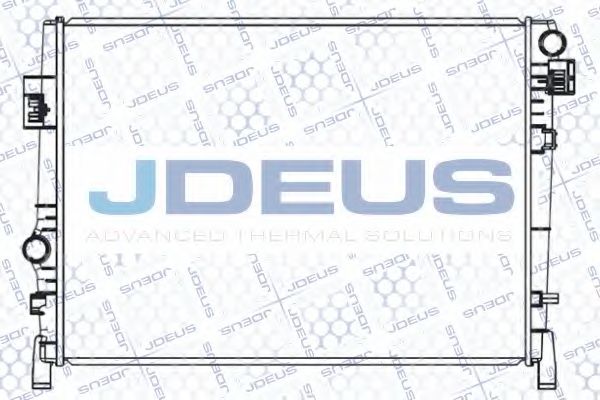 Радиатор, охлаждение двигателя JDEUS 011M64