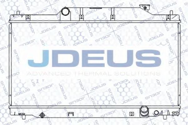 Радиатор, охлаждение двигателя JDEUS 013M40