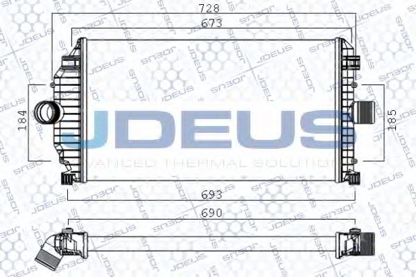 Интеркулер JDEUS 823M74A